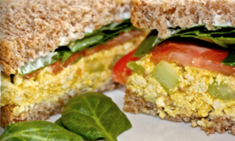 Best Eggless Salad Sandwich