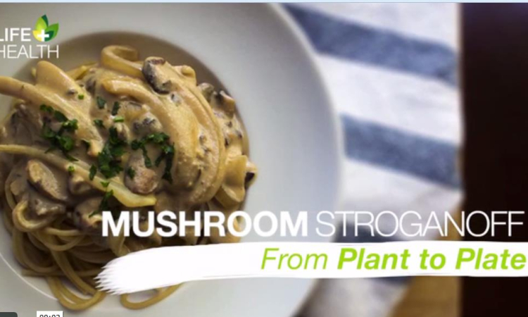 Creamy Mushroom Strogonoff