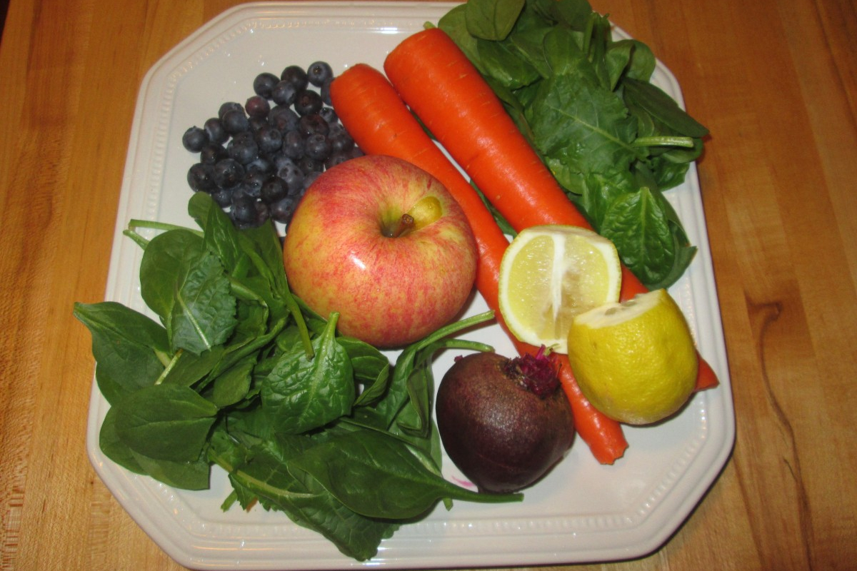 Photo: Platter of Fresh Vegetables and Fruit