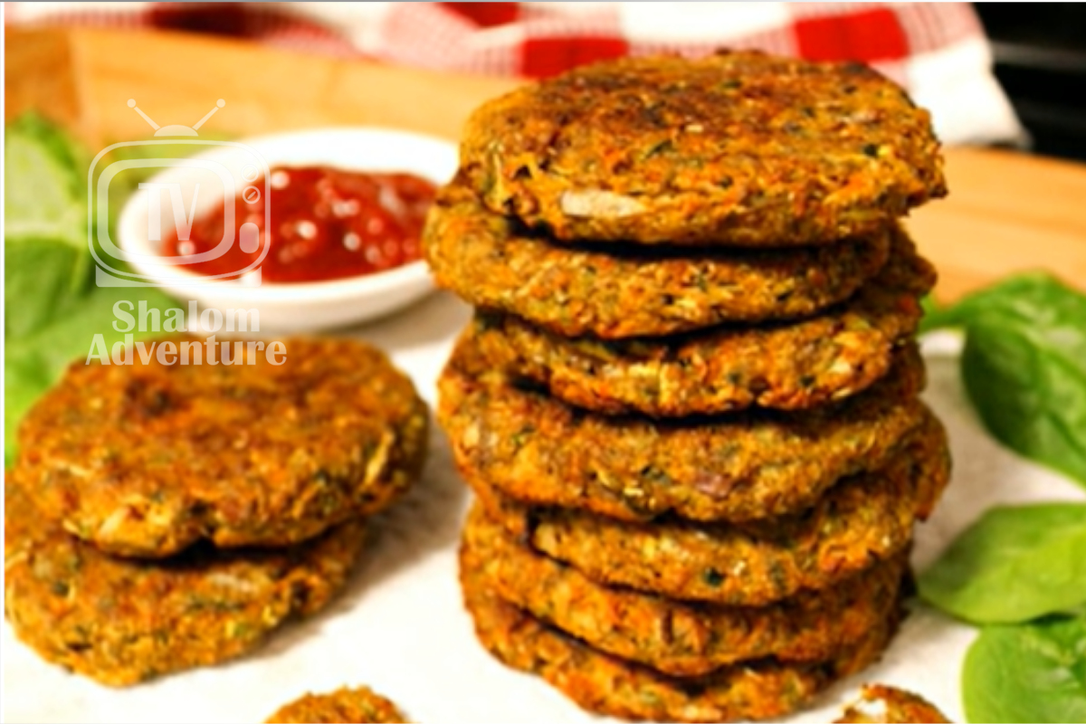How to make healthy and delicious vegetable patties.