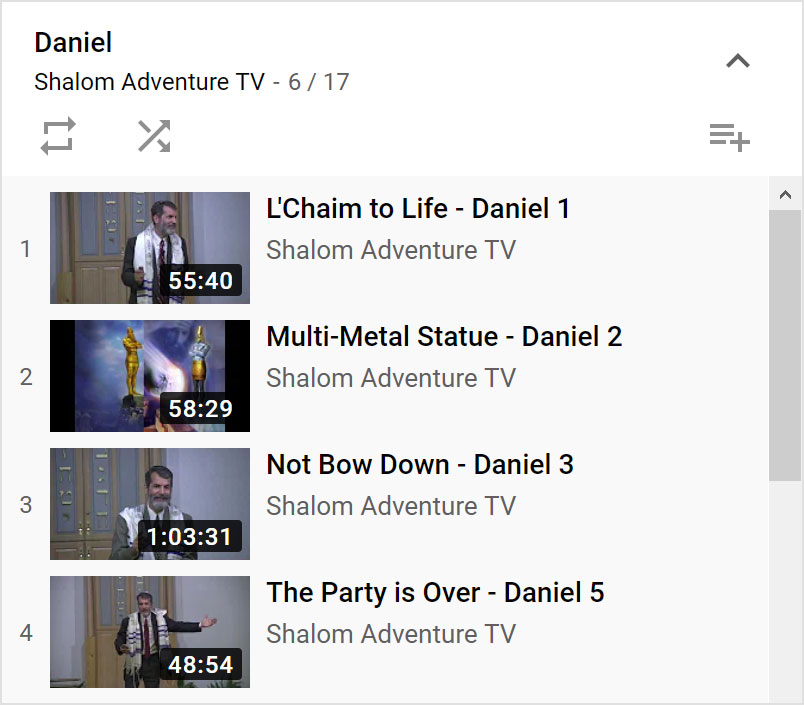 daniel series playlist