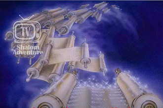 Cover image of Torah scrolls for Debbie Friedman's song 613 Commandments
