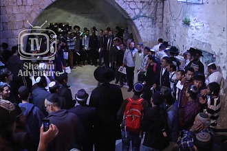 Bnei Menashe Visit Joseph's - and Menashe's - Tomb