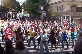 Nefesh B’Nefesh Hanukkah Flash Mob